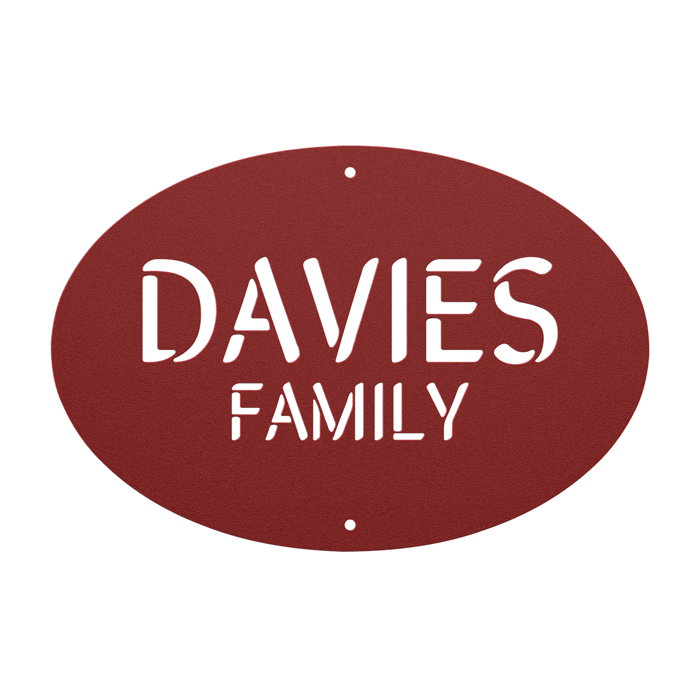 Davies Family, oval